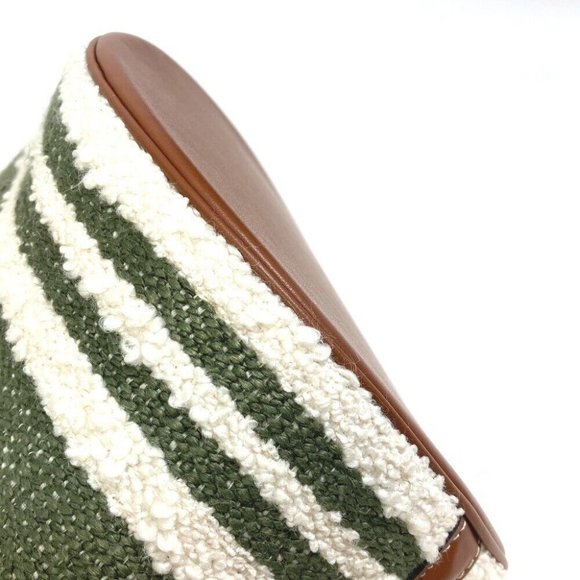 CELINE Bucket 16 (Saize) striped textile 2WAY Shoulder Hand Bag - Picture 16 of 16